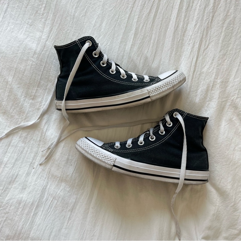 converse black High-Top Sneakers